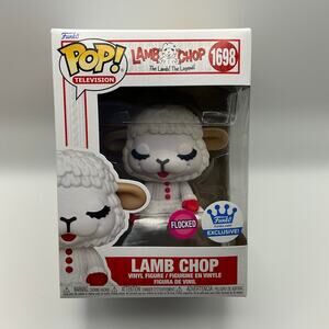 Lamb Chop #1698 – Lamb Chop’s Play-Along Funko Pop Flocked Funko Exclusive
